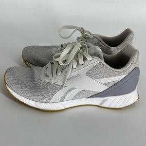 Reebok Sneakers Women 10 Grey Plus Lite 2.0 Athletic Low-top  Running Comfy Shoe